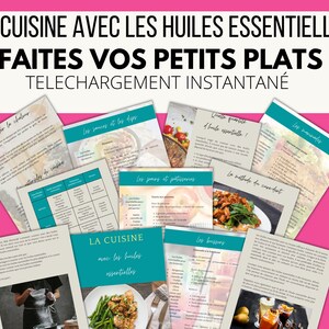 E-book - La cuisine avec les huiles essentielles