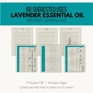 Downloadable file – 60 uses for lavender essential oil