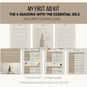 Downloadable file – My first aid kit : treat everyday ailments with essential oils.