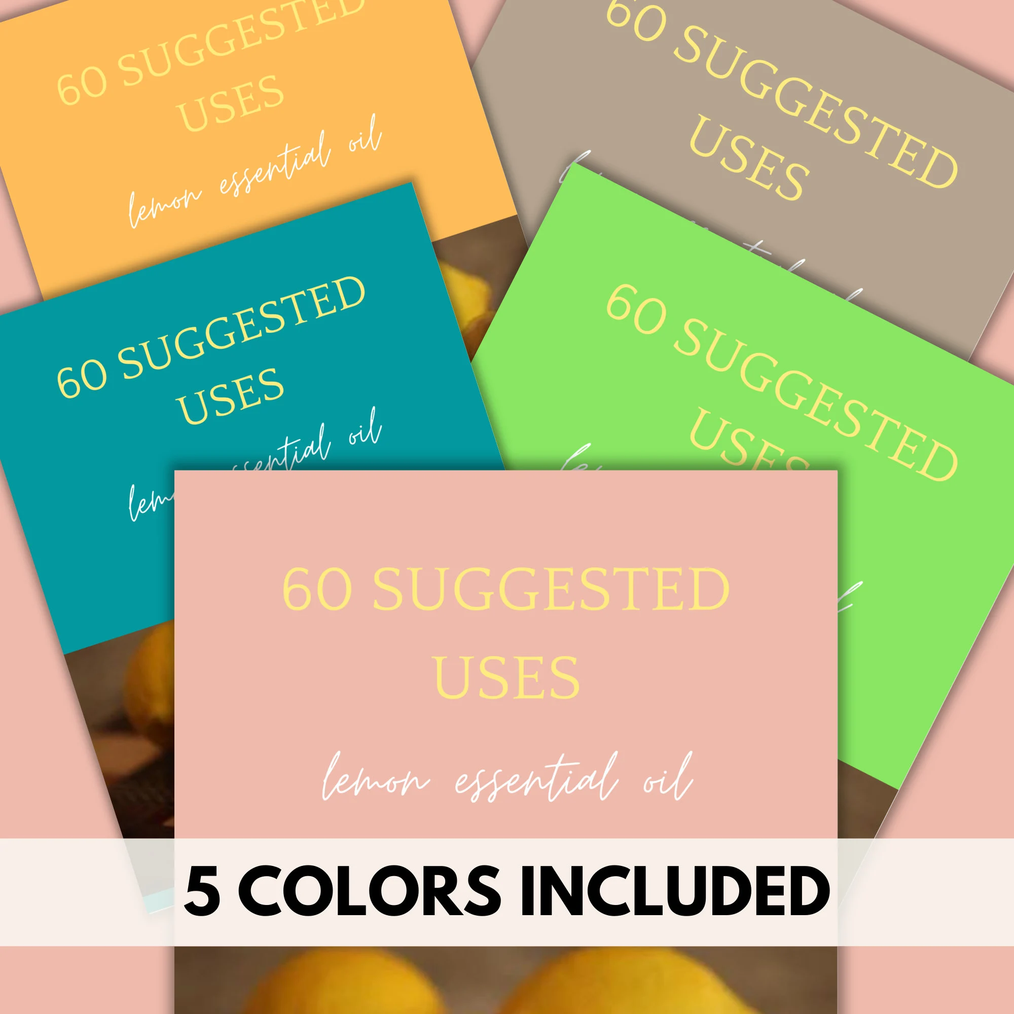 Downloadable file – 60 uses for lemon essential oil – Image 4