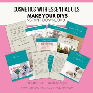 E-book Cosmetics with essential oils: make your own DIYs