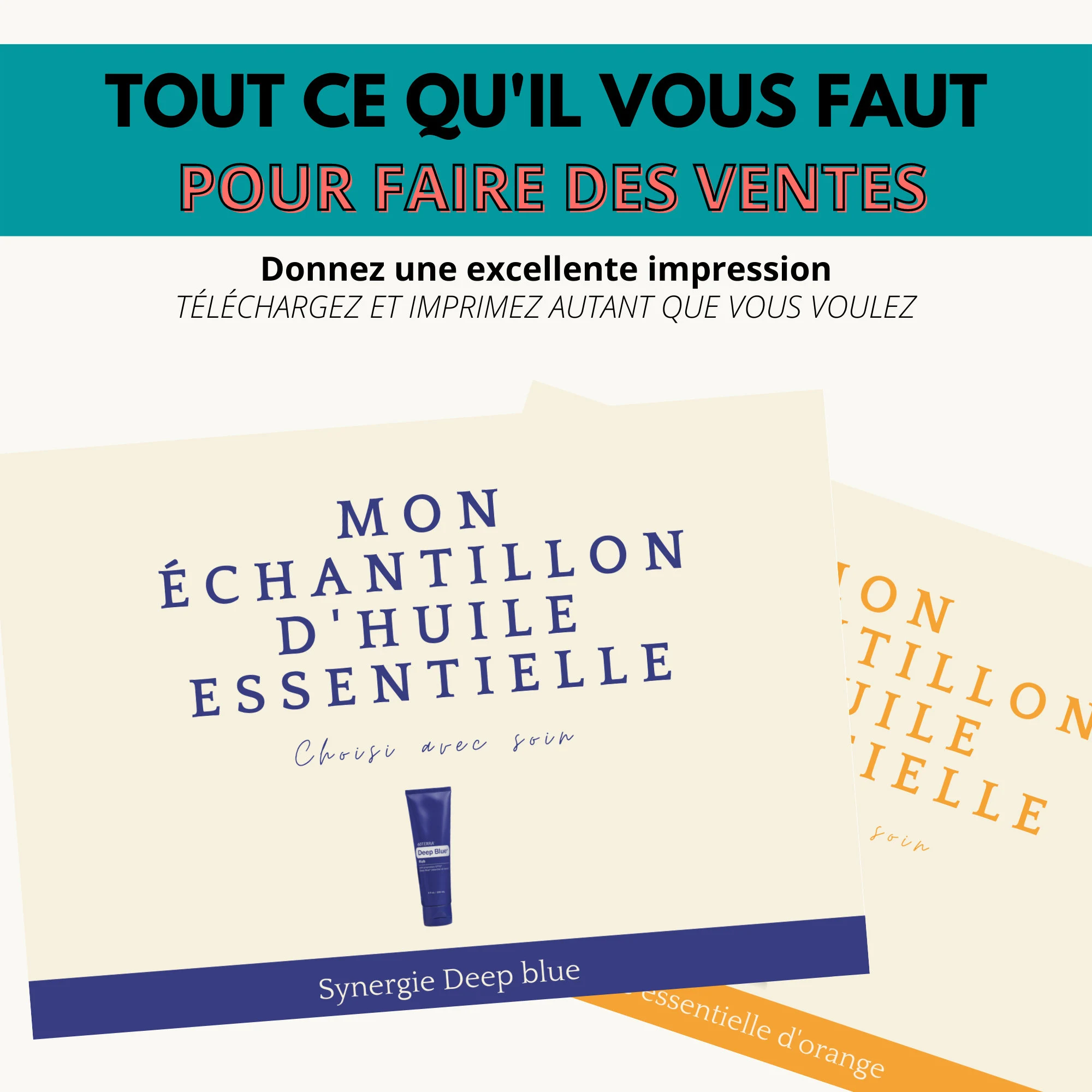 Fiche téléchargeable - kit de cartes d'échantillons huiles essentielles – Image 4