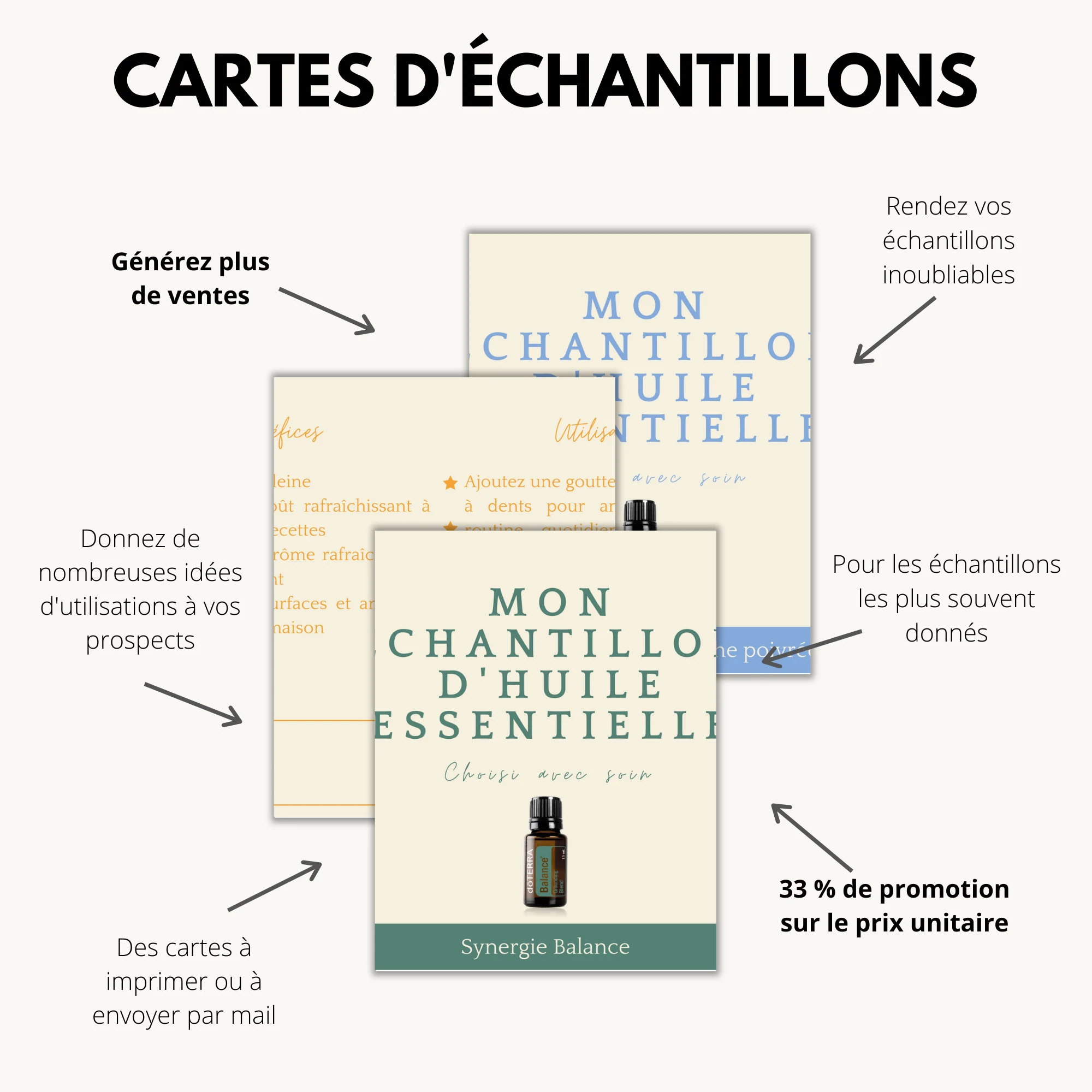 Fiche téléchargeable - kit de cartes d'échantillons huiles essentielles – Image 2