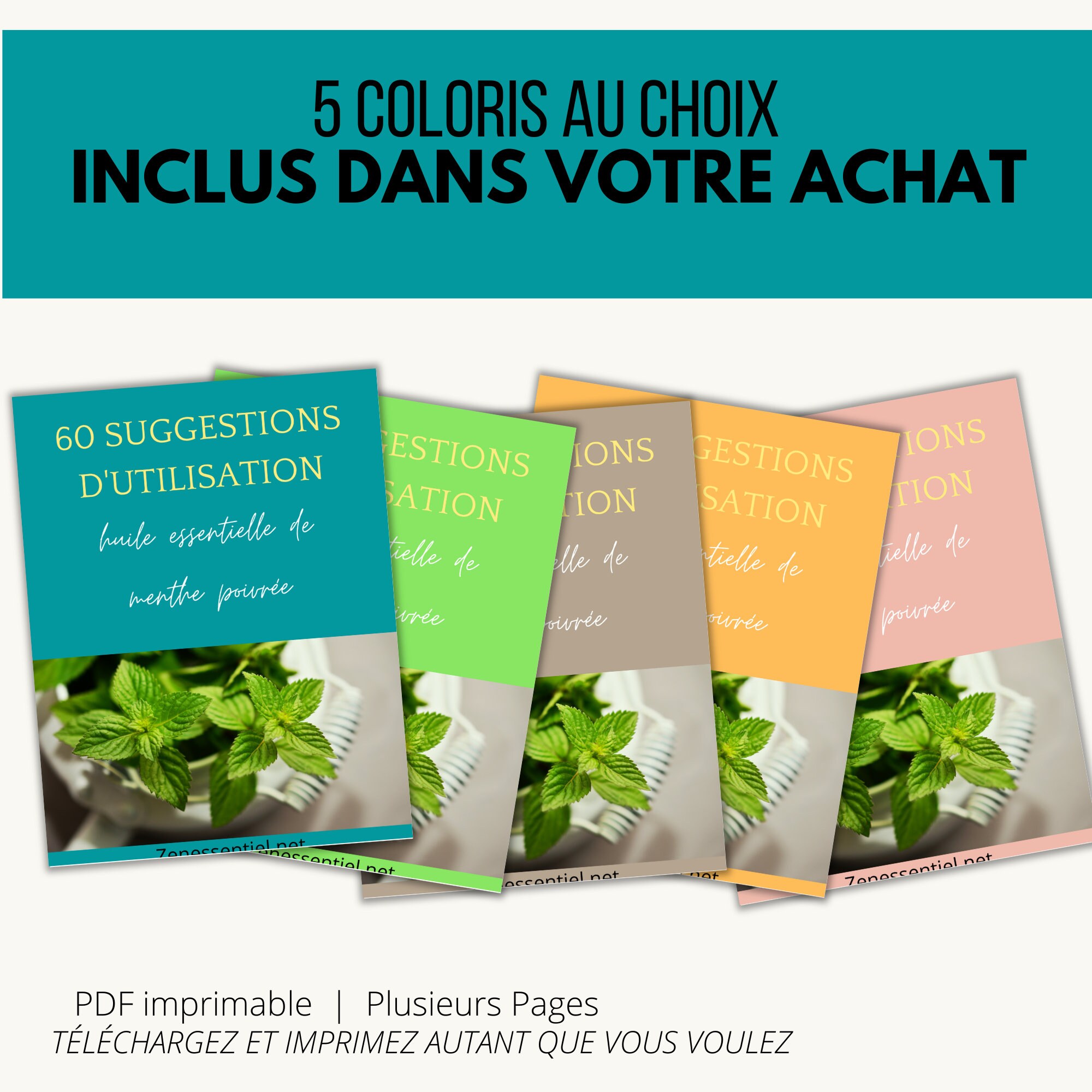 Fiche téléchargeable - 60 utilisations pour l'huile essentielle de menthe poivrée – Image 4